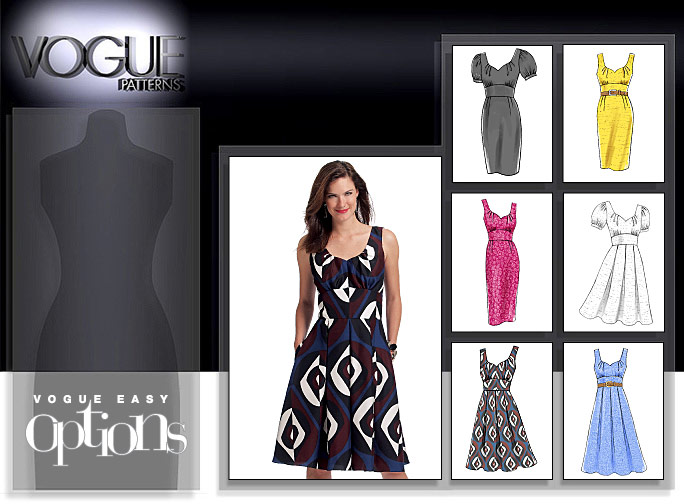 Sheath Dress Pattern Vogue