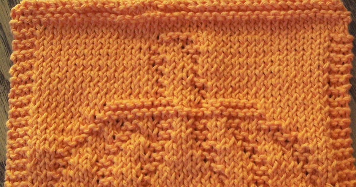 Kathleen's Creations Free Pumpkin Dishcloth Pattern!