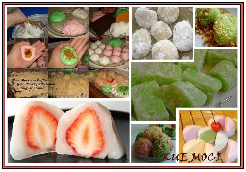 Cara Membuat Kue Moci