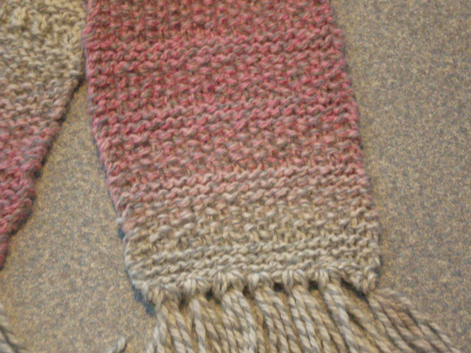 My Useless Crafts and Such Knit and Purl Scarf