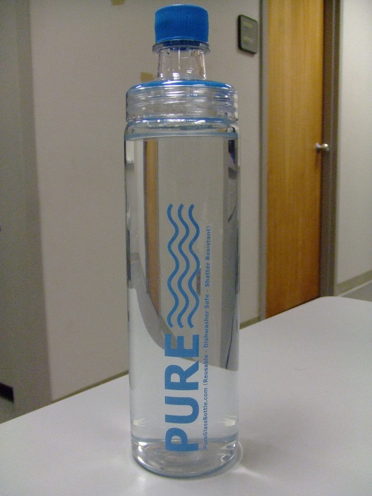 Drinkable Review Pure Glass Bottle Reusable Vessel