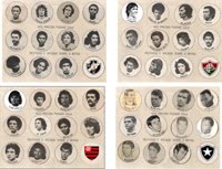 Cartelas históricas da Estrela anos 70 - SP e RJ