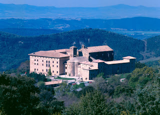 el monasterio de Leire en Navarra