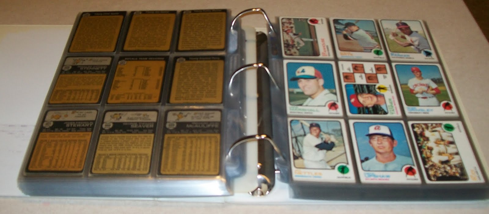vintage sportscards q a baseball card protector sheets