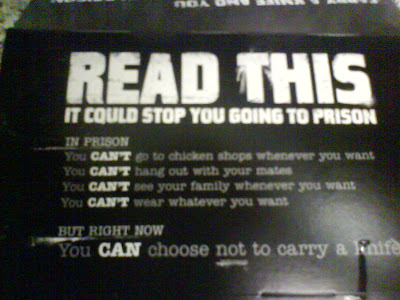 Chicken Box Anti-Knife Advert