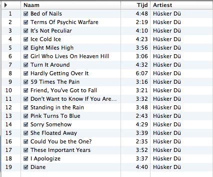 Hüsker Dü Diane 1 Hüsker Dü Diane 1
