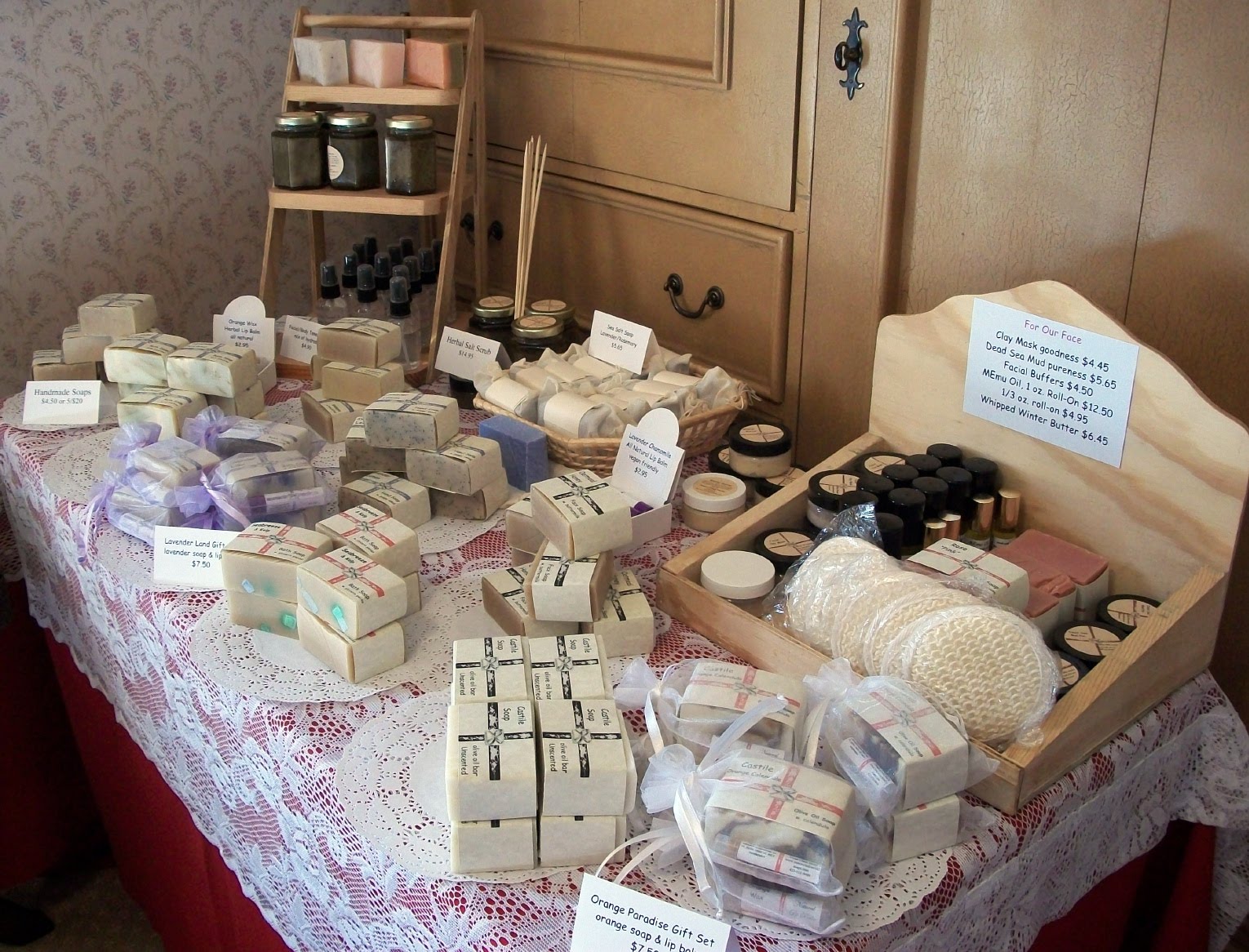 Sweet Creek Herbs Eureka Inn Etsy Holiday Craft Show Pictures