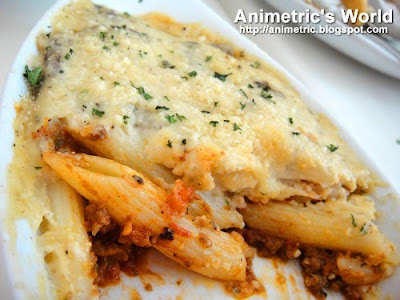 Baked Penne Supreme at FIC The Ice Cream Bar