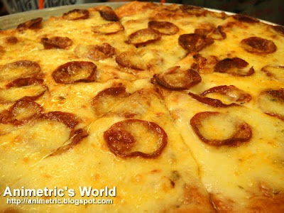 Pepperoni Classico Pizza at Bigoli SM North Edsa Annex