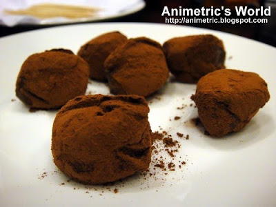 Vodka-infused chocolate truffles at Heavenly Chocolates
