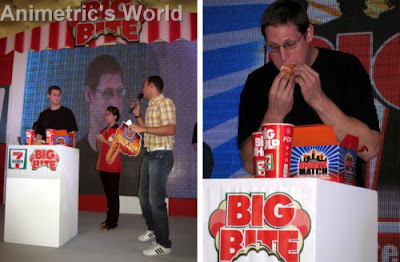 Tom 'Goose' Gilbert at the 7-Eleven Bigbite Match Launch