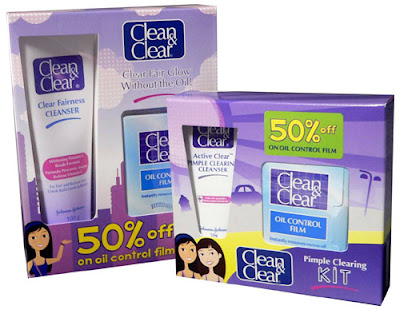 Clean and Clear Christmas promo bundles