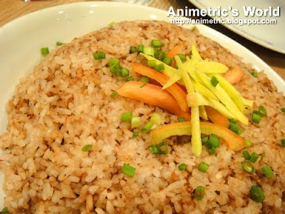 Bagoong Rice at Congo Grille