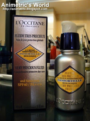 L'Occitane Immortelle Very Precious Fluid SPF 40