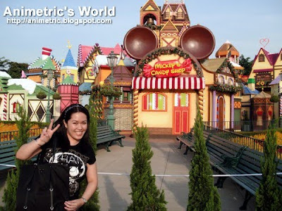 Gingerbread Village at Hong Kong Disneyland Resort
