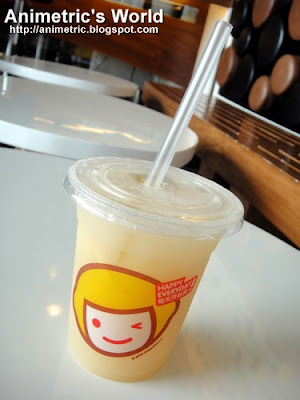Lemon Yogurt with Aloe at Happy Lemon