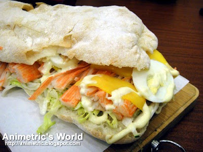California Waki Slabwich at Chuck's Deli, Serendra