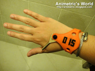 Locker key at Timberland Sports and Nature Club