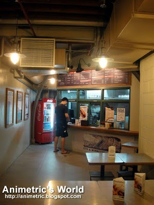 Inside Army Navy Burger+Burrito