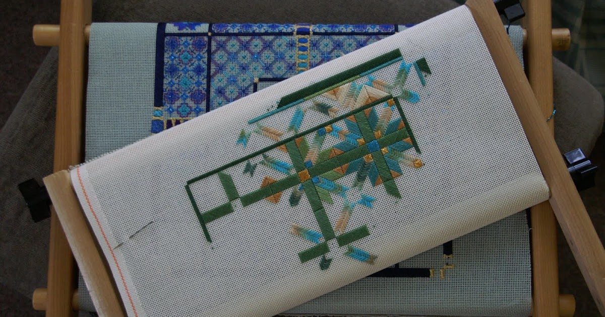Use Stretcher Bars and Frames to Work a Needlepoint Project