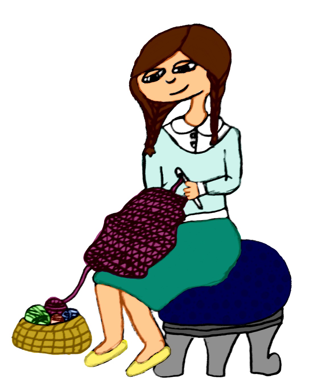 Crochet Clip Art Images & Pictures - Becuo