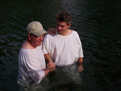 Rev. McGee Baptizing