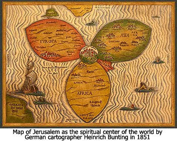 Heinrich Bunting World Map Heinrich Bunting World Map