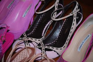 bcbg pink shoes