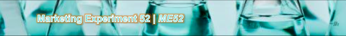 Marketing Experiment 52 | ME52