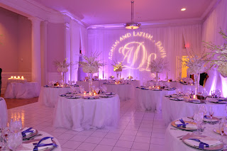 carnegie institute wedding with draping lightingnew white floor to cover the carpet and canopy