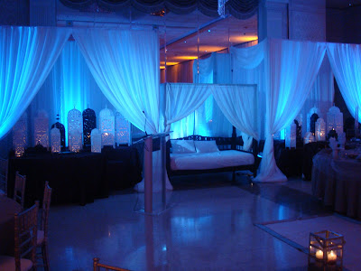 Blue Wedding Decor