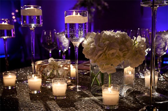 Winter wedding in the Saint Regis hotel with our flowers and lighting