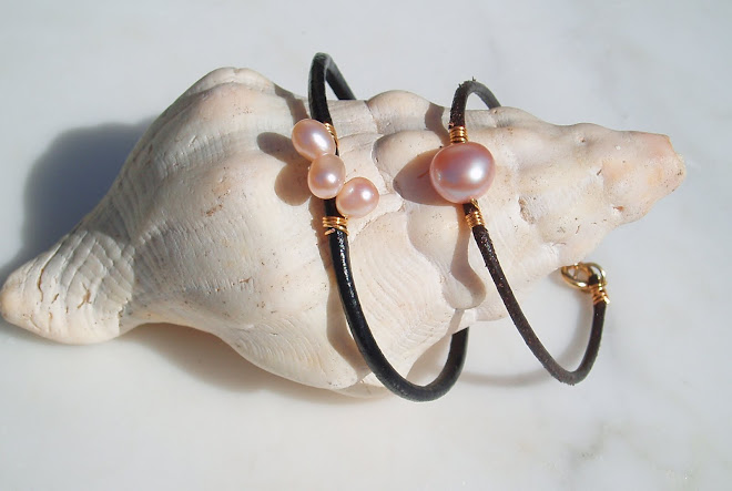 Pearl Cluster & Single Pink Pearl