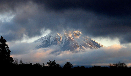 Cartoon Mt Fuji