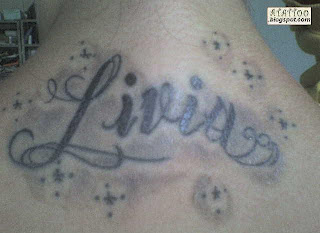Nome tatuado: Livia