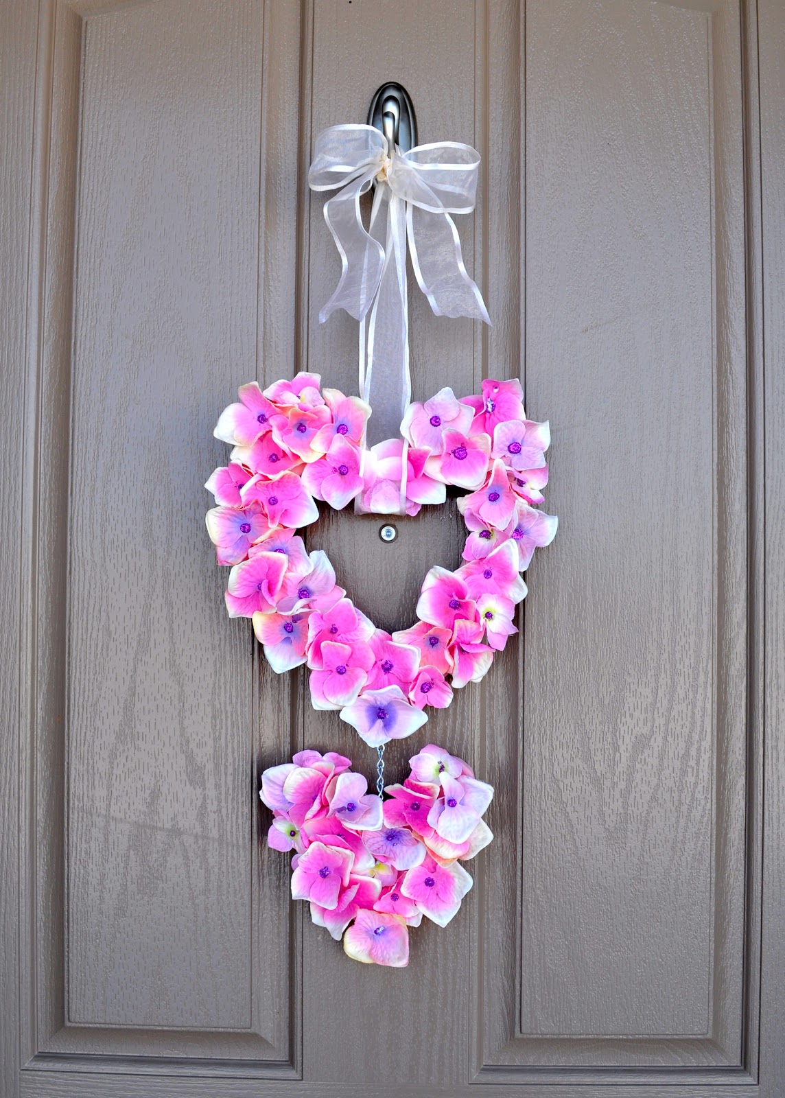 Sassy Sanctuary Valentines Wreath Door Hanging
