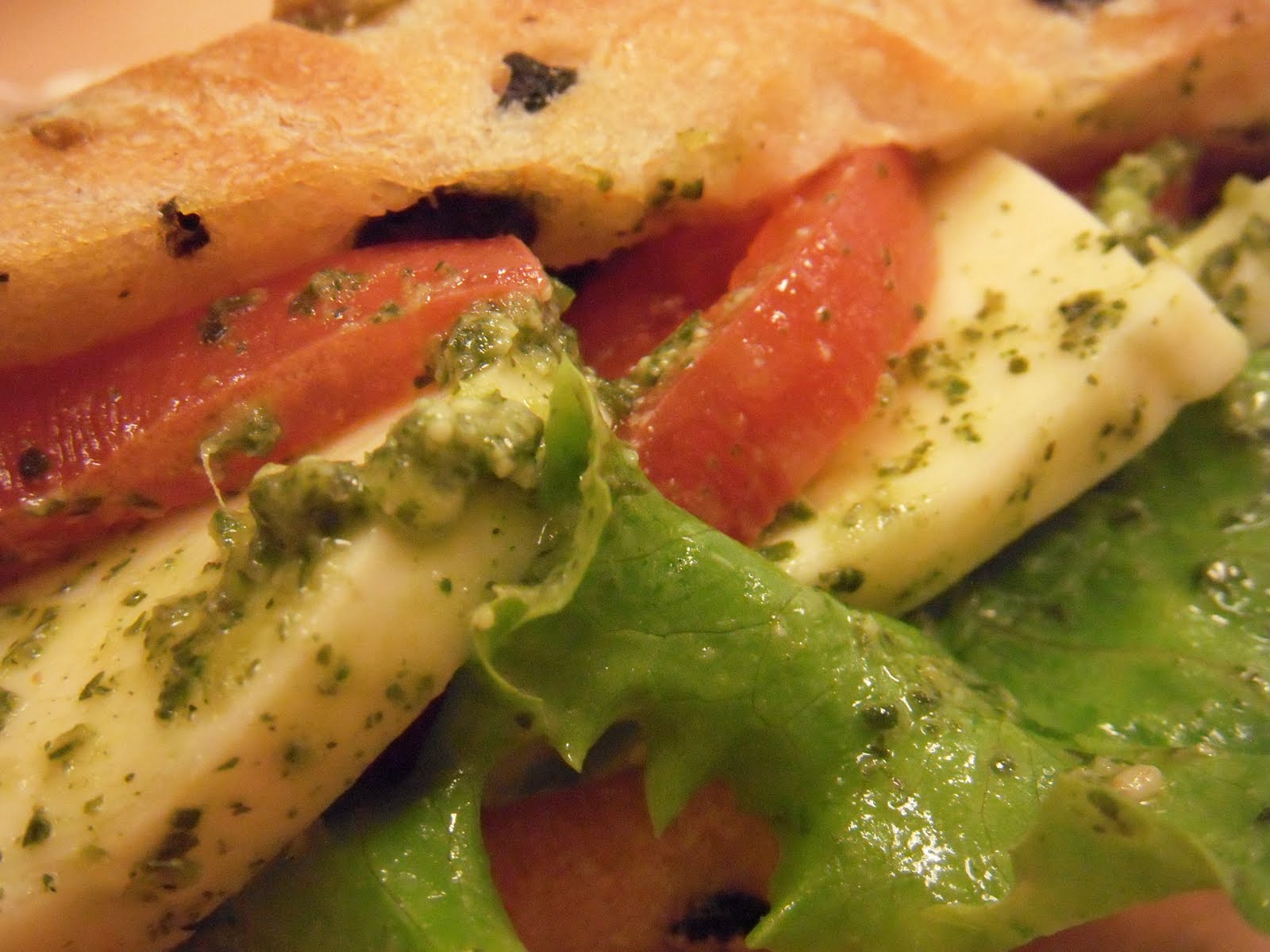 OISHINESS Mozzarella Sandwich at Paul