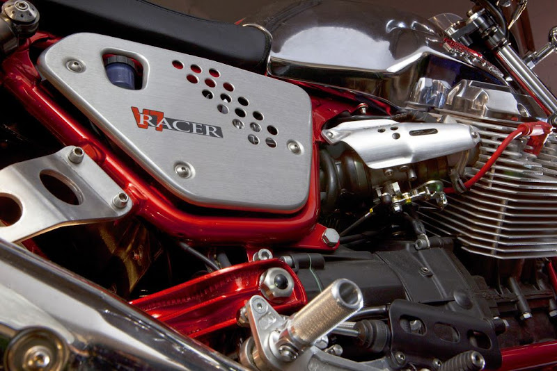 2011 modify Motor Guzzi V7 Cafe Racer extreme