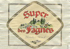 Super de Fagnes - flesetiket blonde