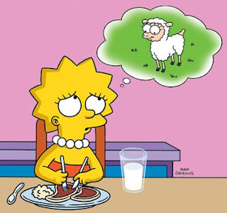 The Simpsons vegetarian Russell Brand to join other celebrities on the simpsons
