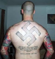 nazi BNP supporter Mick Holmes