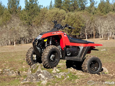 2010 Polaris Trail Blazer 330 First Ride Picture