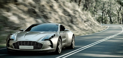 Aston Martin One-77 2010 Ghost Ilustration