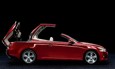 Lexus IS 250 2009 2010 Convertible Revealed in Paris
