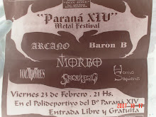 Paraná XIV Metal Festival - 23/02/01