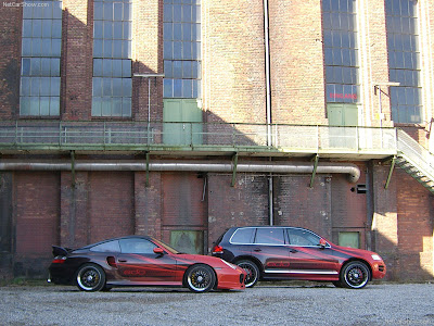 2006 Edo Porsche 996 Turbo Red-Black 2006 Edo Porsche 996 Turbo Red-Black