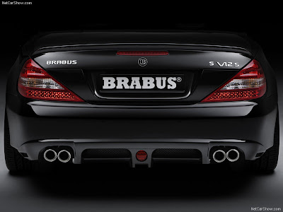 mercedes benz logo wallpaper. 2009 Brabus Mercedes-Benz SL-