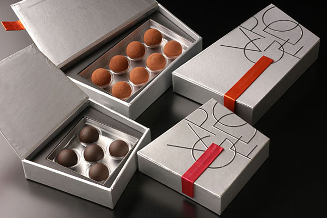 Gaku Abe Chocolate Boxes on Packaging of the World - Creative Package