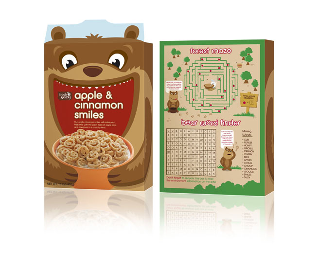 Fresh & Easy Kids Cereals Packaging Of The World