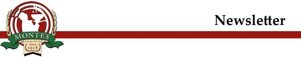 Montes Trattoria Newsletter